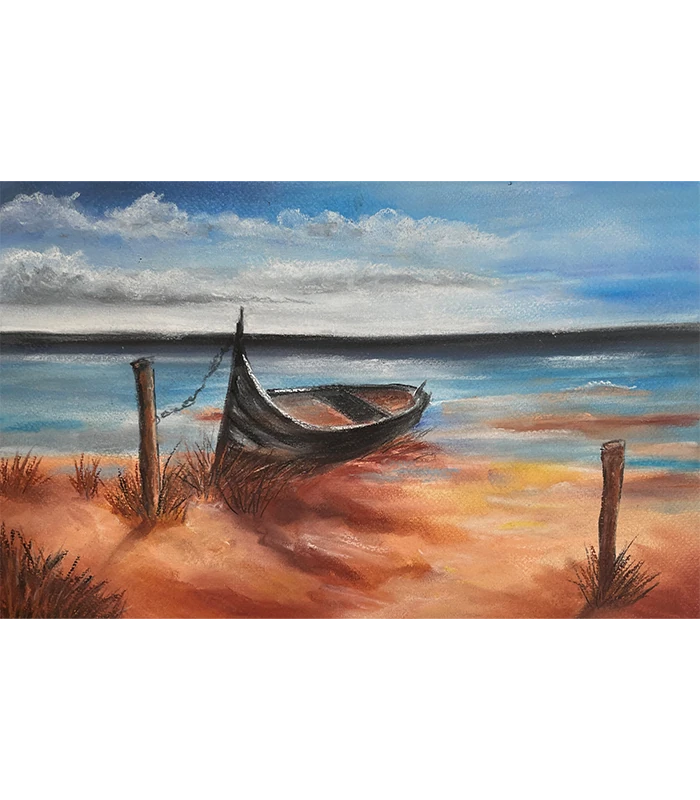 Farben im Fluss | Pastell Workshop Farben im Fluss – Pastell Workshop mit farbintensiver Pastellmalerei im Atelier Elisabeth Suter
