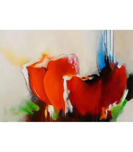 Mohn 2, ein Gemälde von Elisabeth Suter