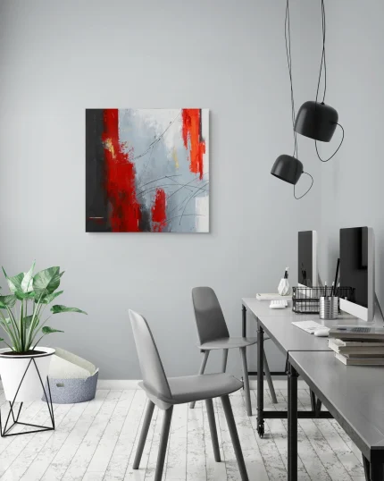 Kunstwerk "Struktur" von Elisabeth Suter