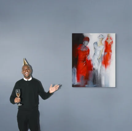 Party – Kunstwerk von Elisabeth Suter