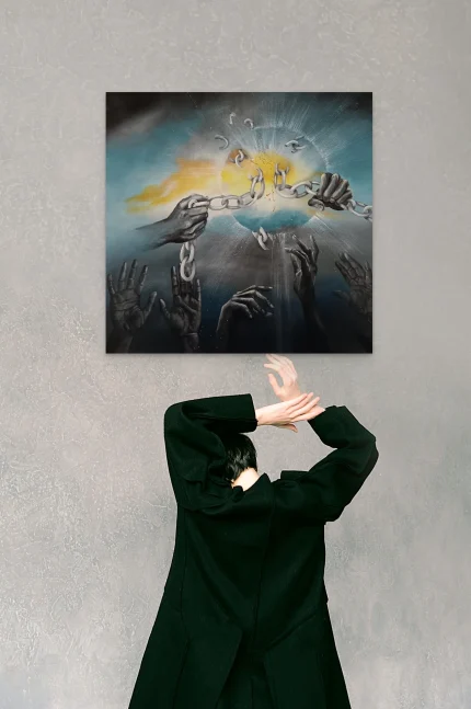 Befreit – Kunstwerk von Elisabeth Suter