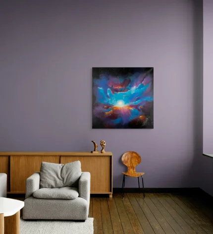Galaxy 2 Kunstwerk von Elisabeth Suter