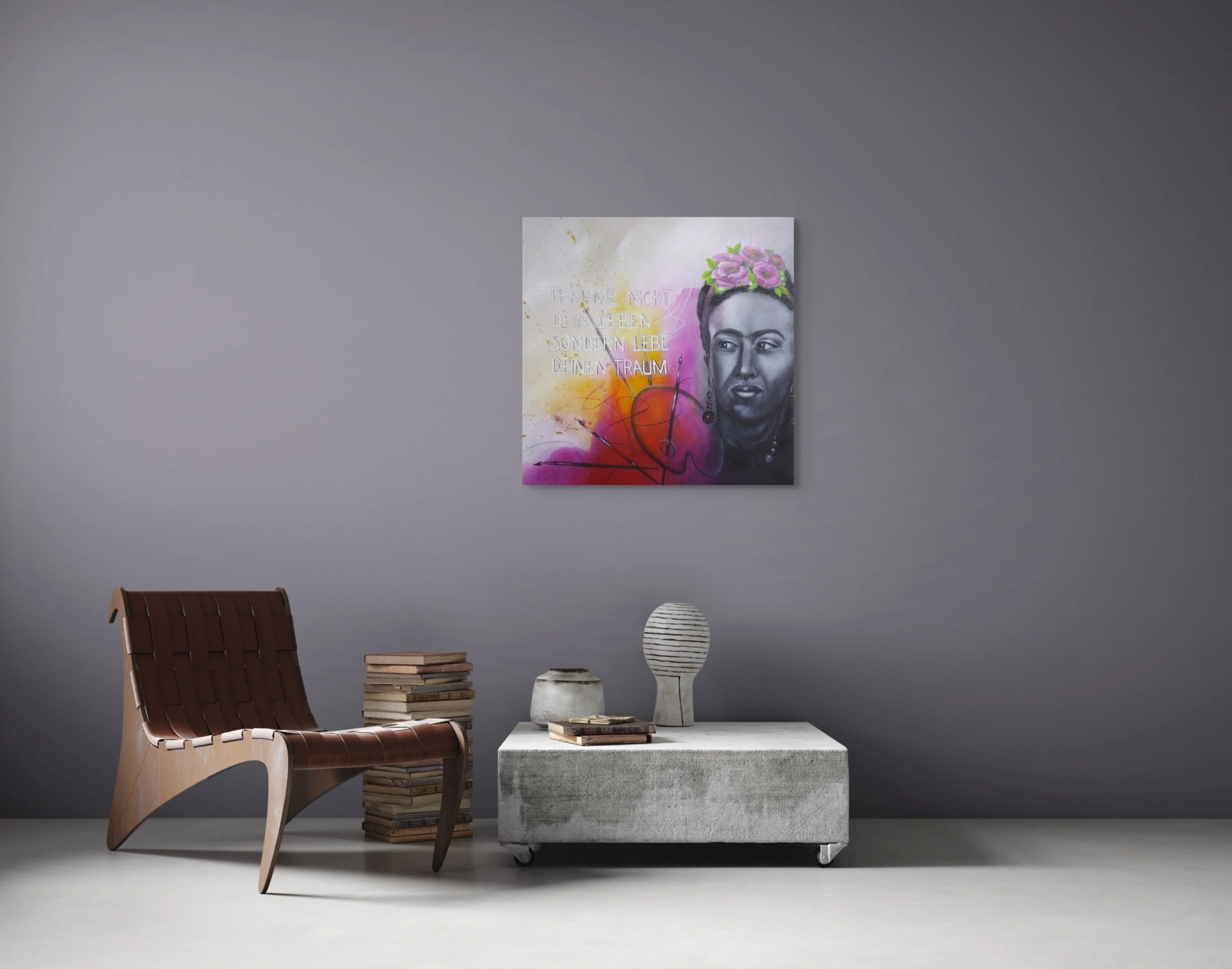 Originalkunstwerk HOMMAGE FRIEDA KAHLO